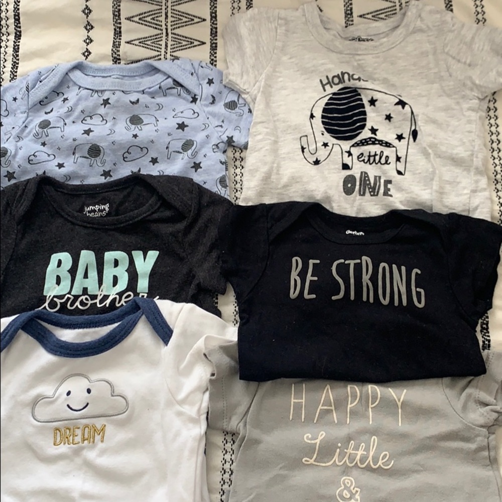 Baby boy onsie bundle